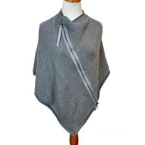 Lululemon On The Go Poncho Knit Gray Women’s One Size‎